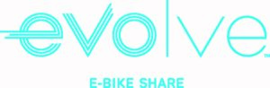 Evolve e-bike share logo